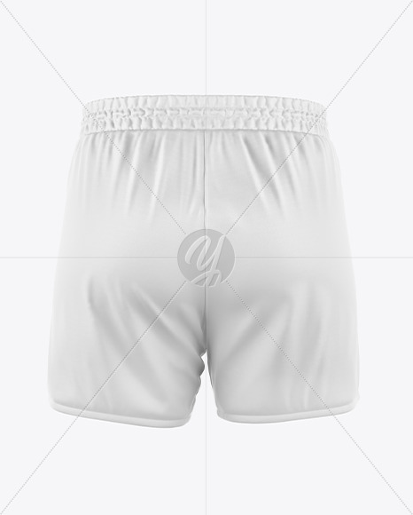 Shorts Mockup – Back View