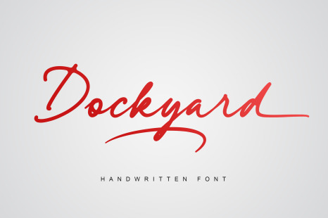 Dockyard Font - Beautiful