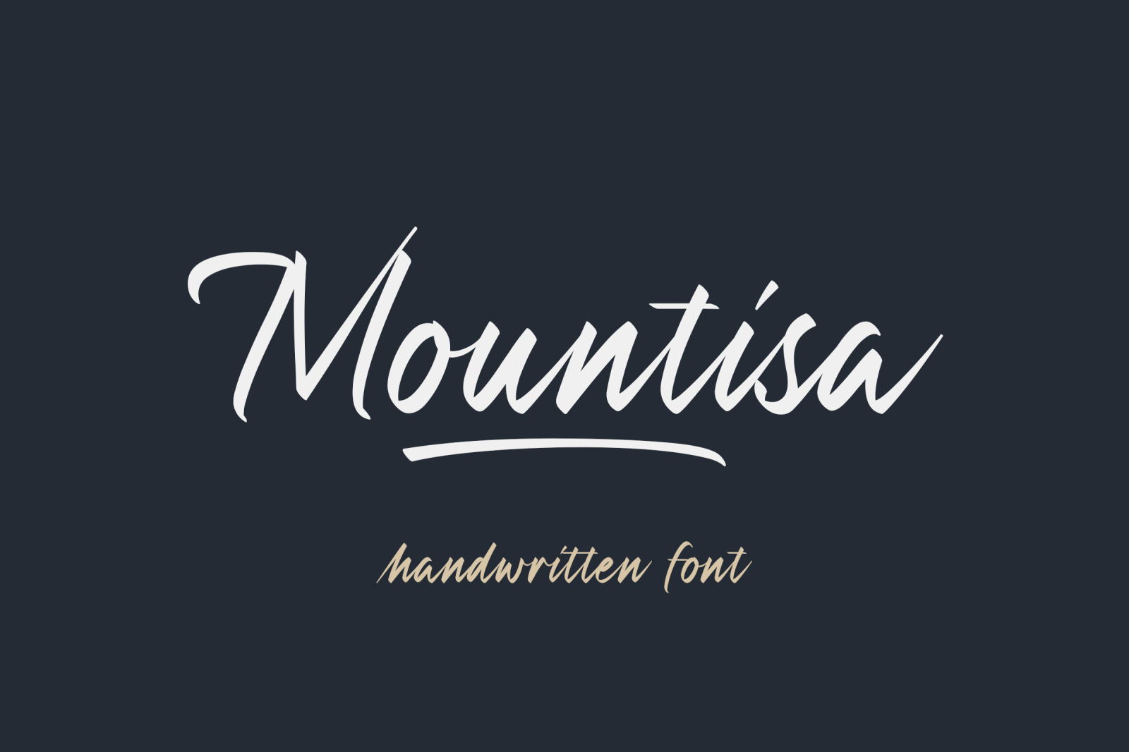 Mountisa Font Mountisa Font