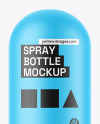 Matte Spray Bottle Mockup