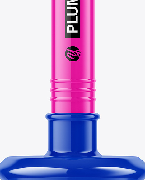 Glossy Plunger Mockup