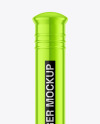 Glossy Metallic Plunger Mockup