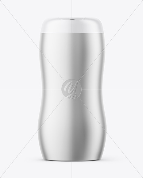 Matte Metallic Jar Mockup