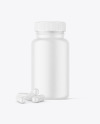 Matte PIlls Jar Mockup