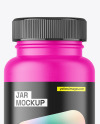 Matte PIlls Jar Mockup