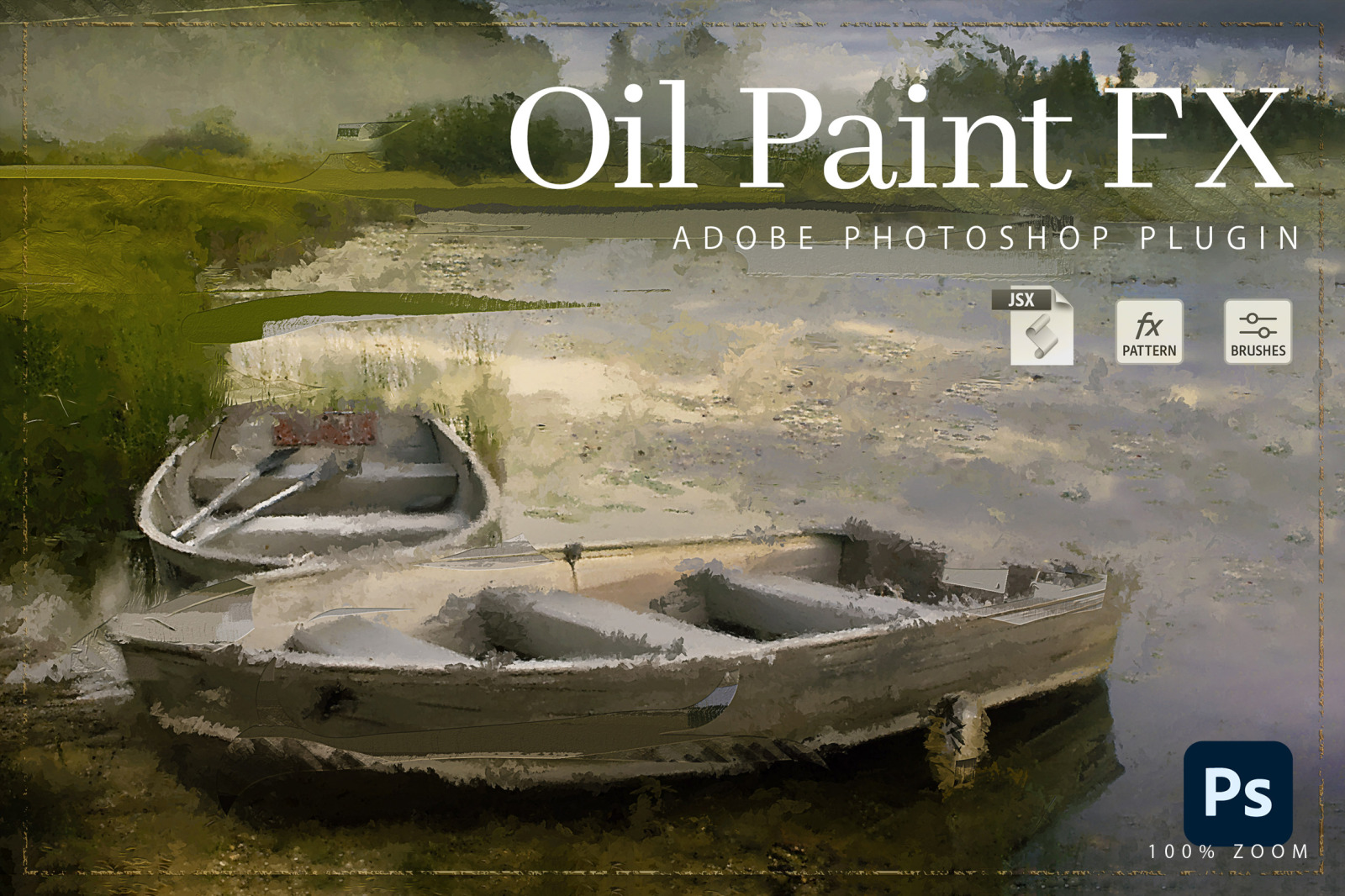 Oil Paint FX Photoshop Action Plugin Oil Paint FX Photoshop Action Plugin