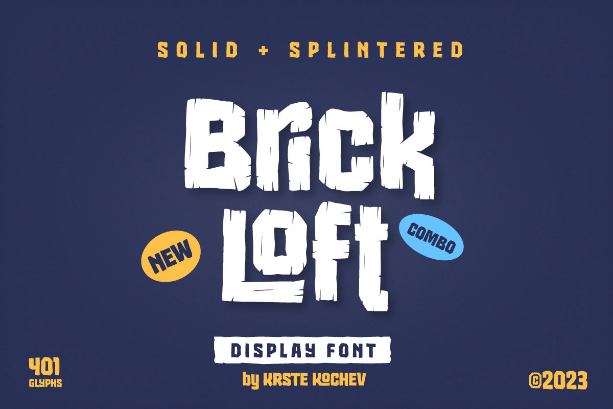 Brick Loft - Display Font