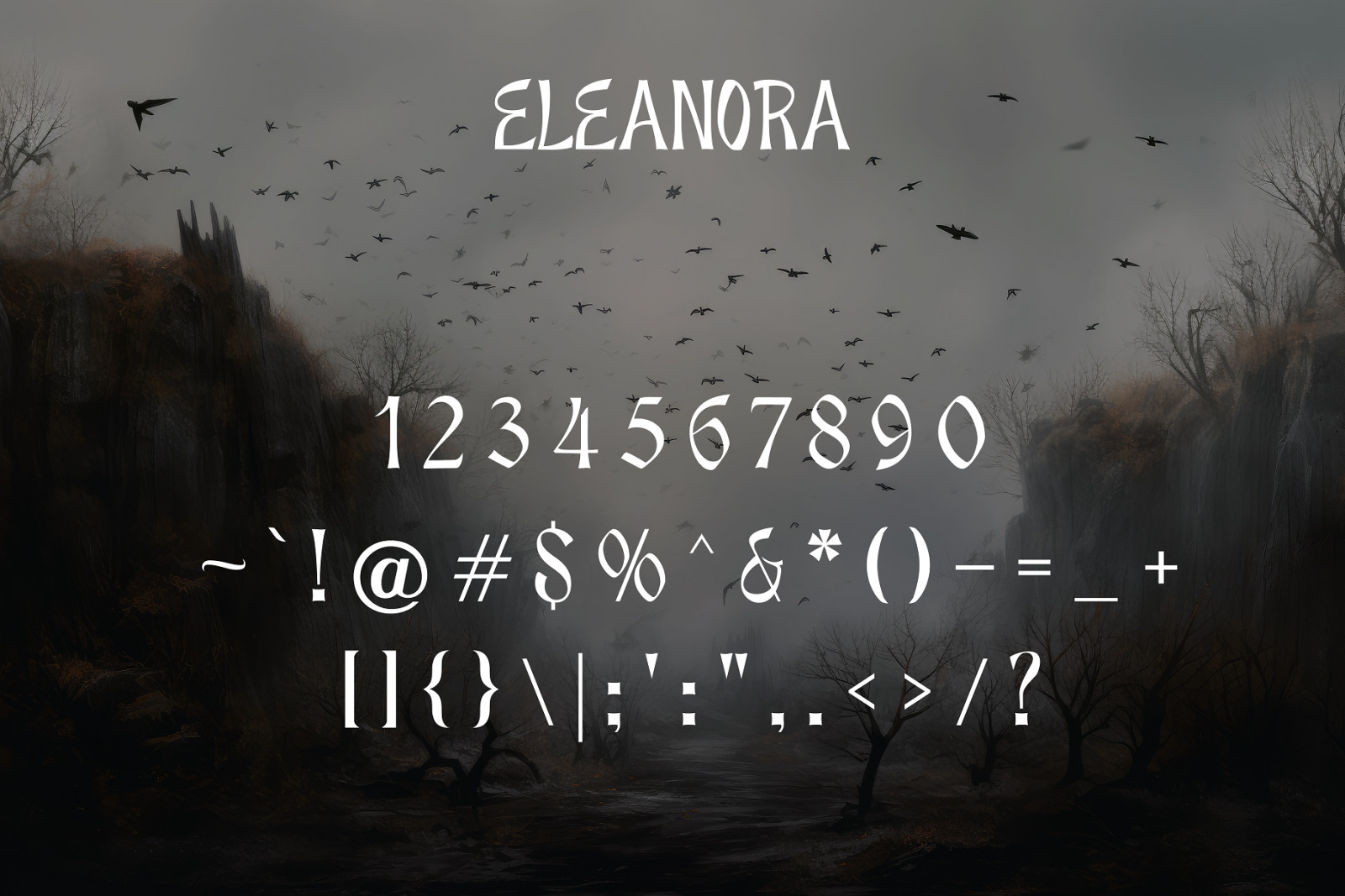 Eloanora - Medieval Blackletter Font Eloanora - Medieval Blackletter Font