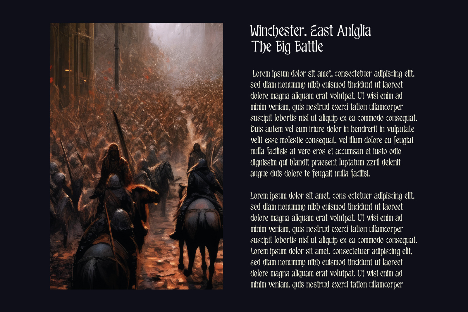 Eloanora - Medieval Blackletter Font Eloanora - Medieval Blackletter Font