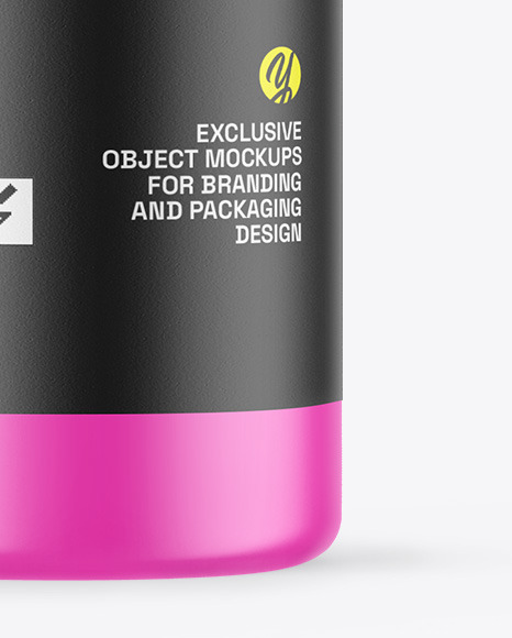 Matte Cosmetic Bottle Mockup