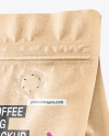 Kraft Paper Coffee Bag Mockup