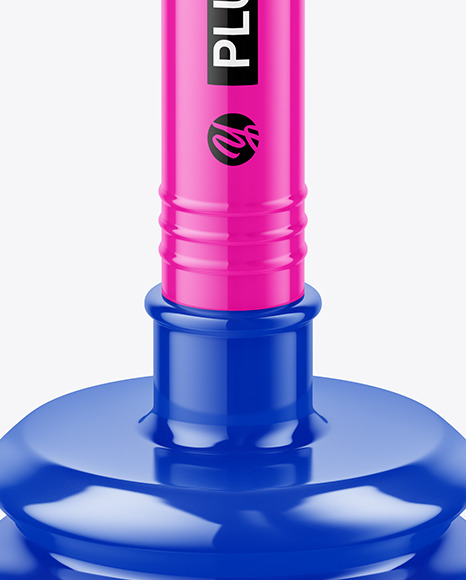 Glossy Plunger Mockup