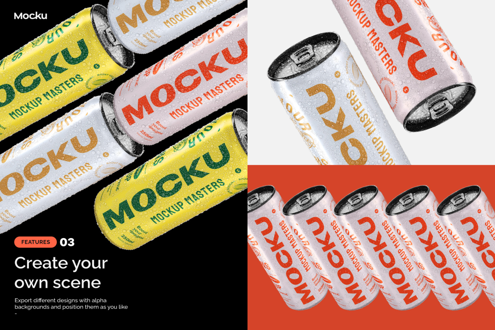 Can 250ml Video Mockup - Photoshop File Can 250ml Video Mockup - Photoshop File
