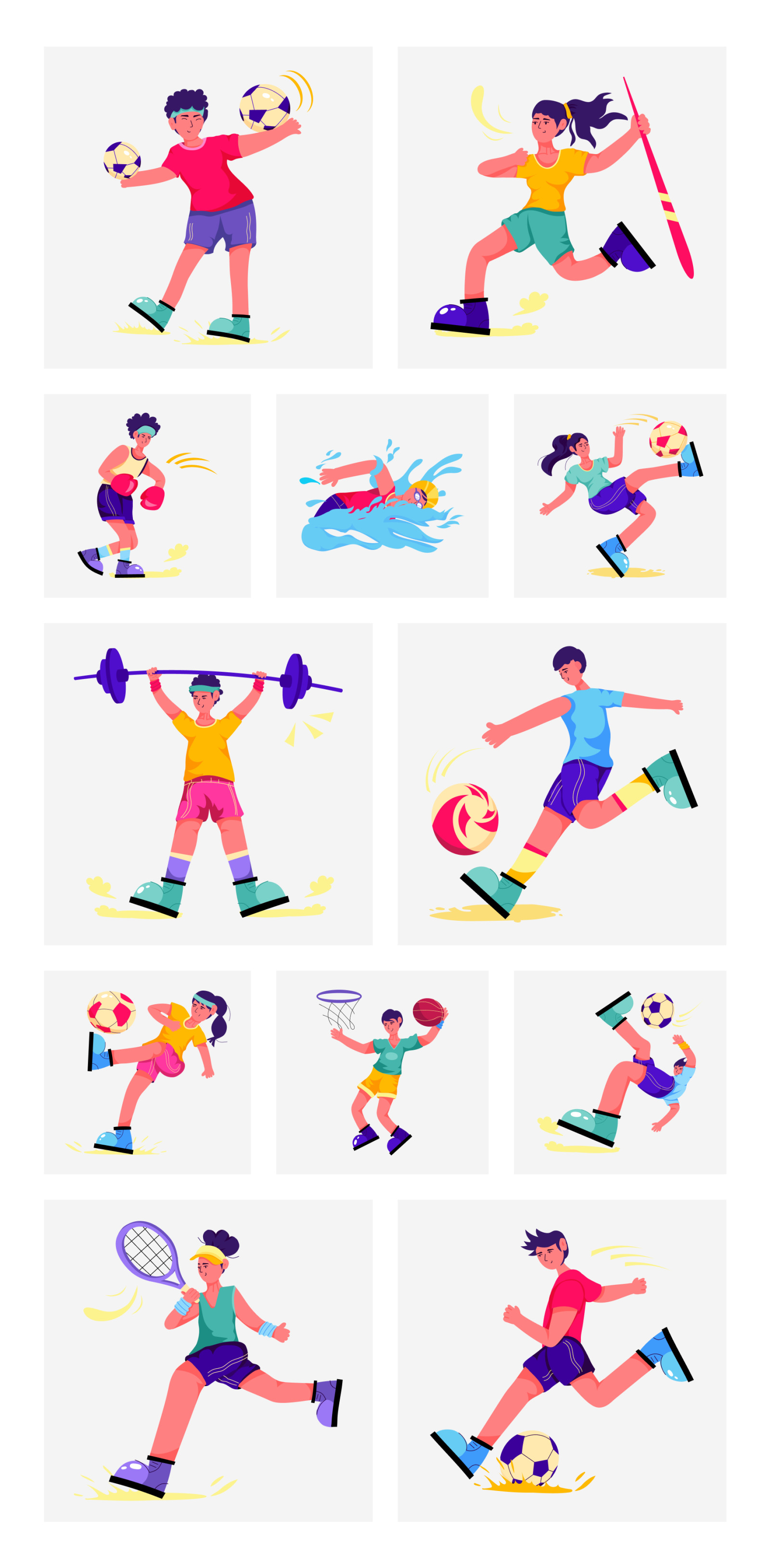 Sports Illustrations