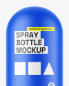 Matte Spray Bottle Mockup