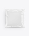 500ml Glossy Milk Bag Mockup