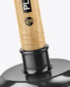 Plunger With Light Wood Handle Mockup