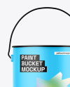 Matte Paint Bucket Mockup