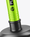 Glossy Metallic Plunger Mockup