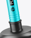 Matte Metallic Plunger Mockup