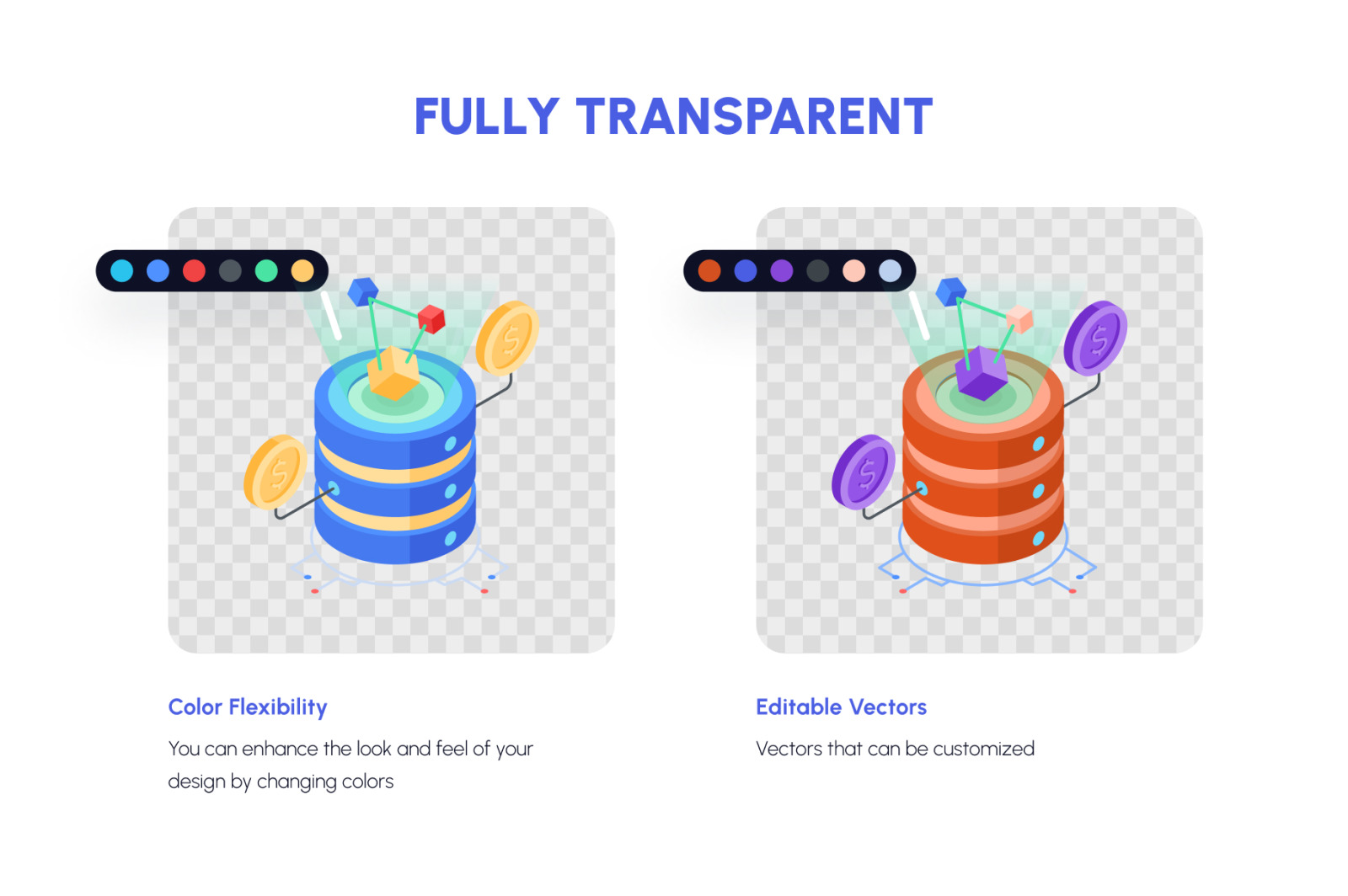 Animated Blockchain Icon Set