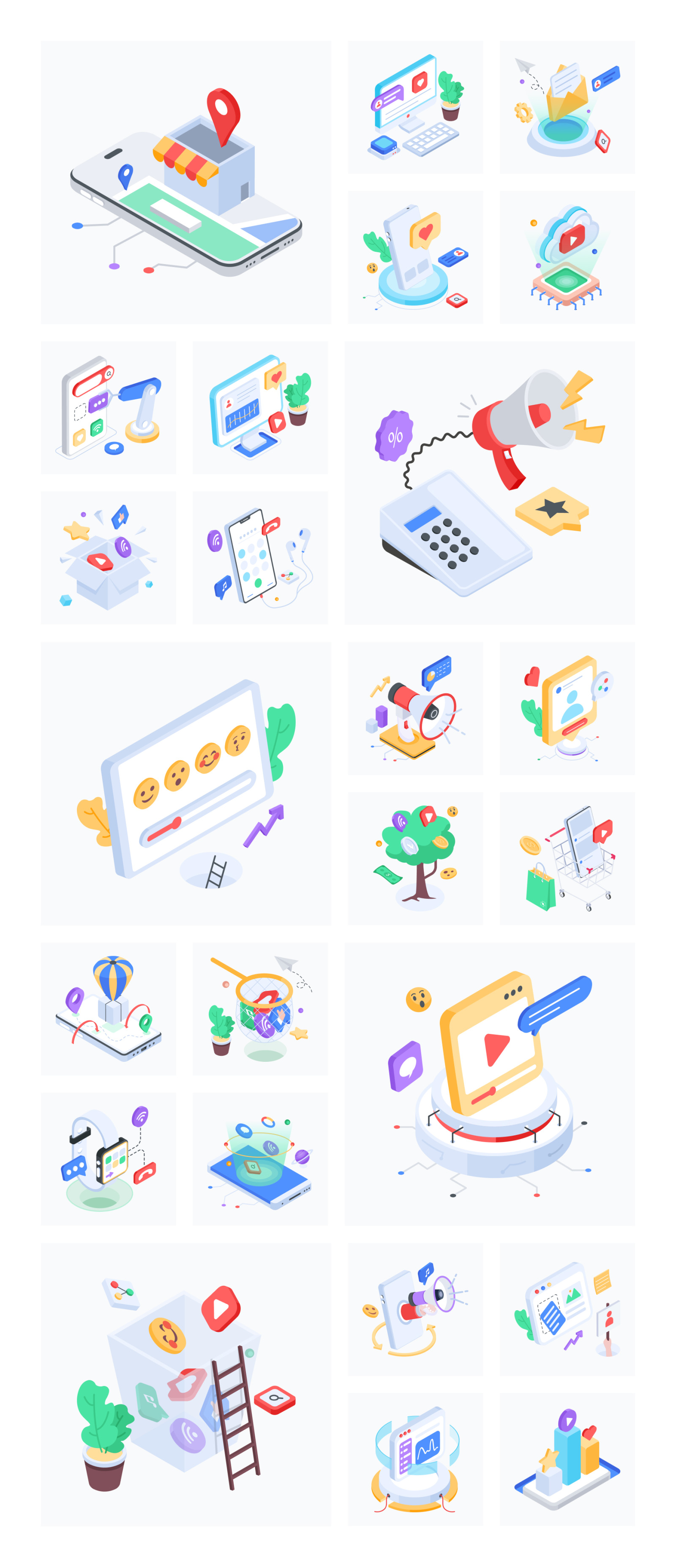 Animated Social Media Icons