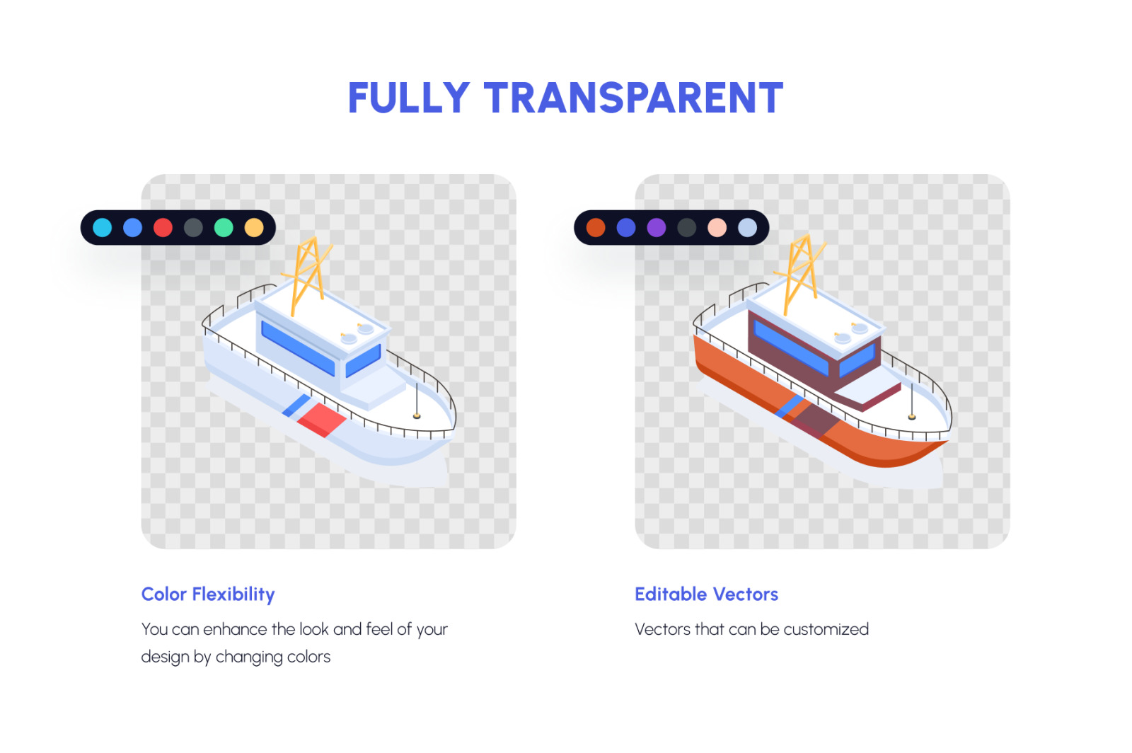 Isometric Transportation Icons