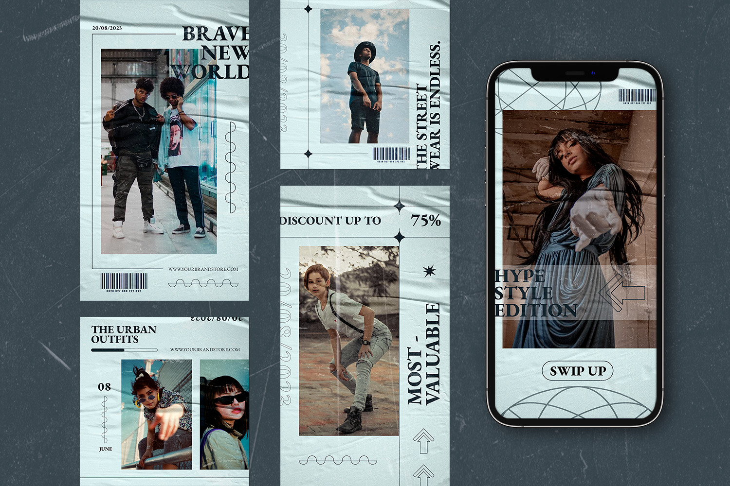 HYPE Instagram Template - MAGEZI