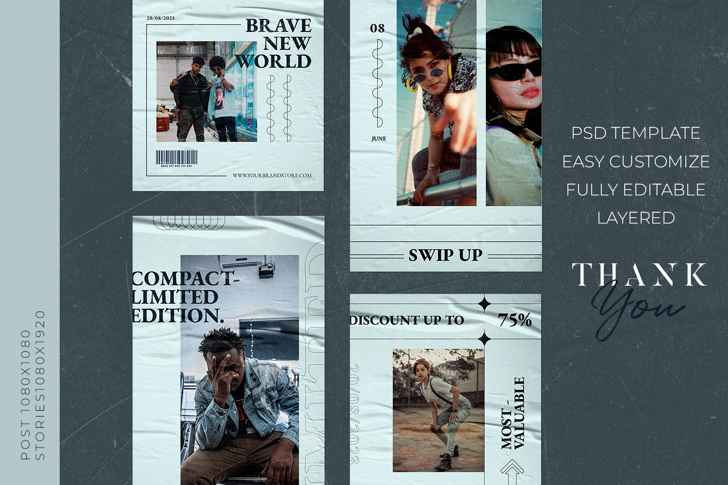 HYPE Instagram Template - MAGEZI