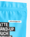 Matte Stand-up Pouch Mockup