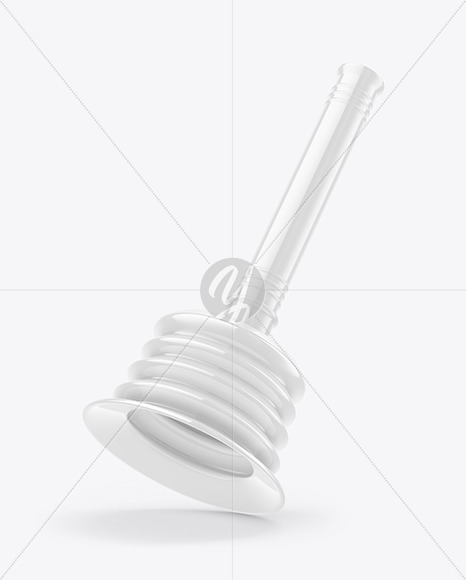 Glossy Plunger Mockup