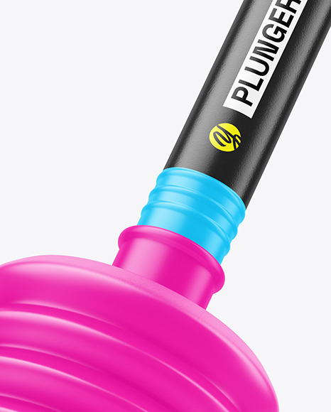 Matte Plunger Mockup