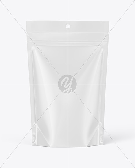 Glossy Stand-up Pouch Mockup