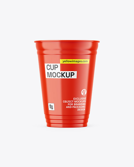 Glossy Cup Mockup