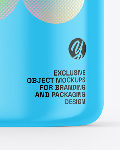 Glossy Spray Bottle Mockup