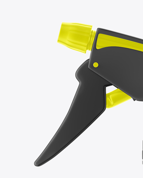 Metallized Spray Botlle Mockup