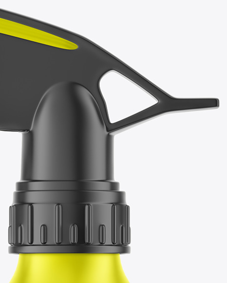 Metallized Spray Botlle Mockup