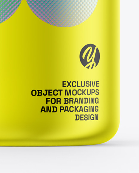 Metallized Spray Botlle Mockup