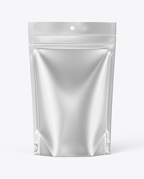 Metallic Stand-up Pouch Mockup