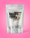 Metallic Stand-up Pouch Mockup