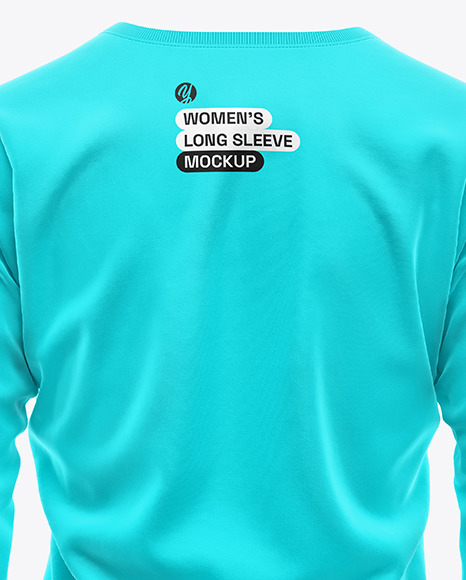 Women’s Long Sleeve T-Shirt Mockup