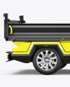 Tipper Truck Mockup - Side View