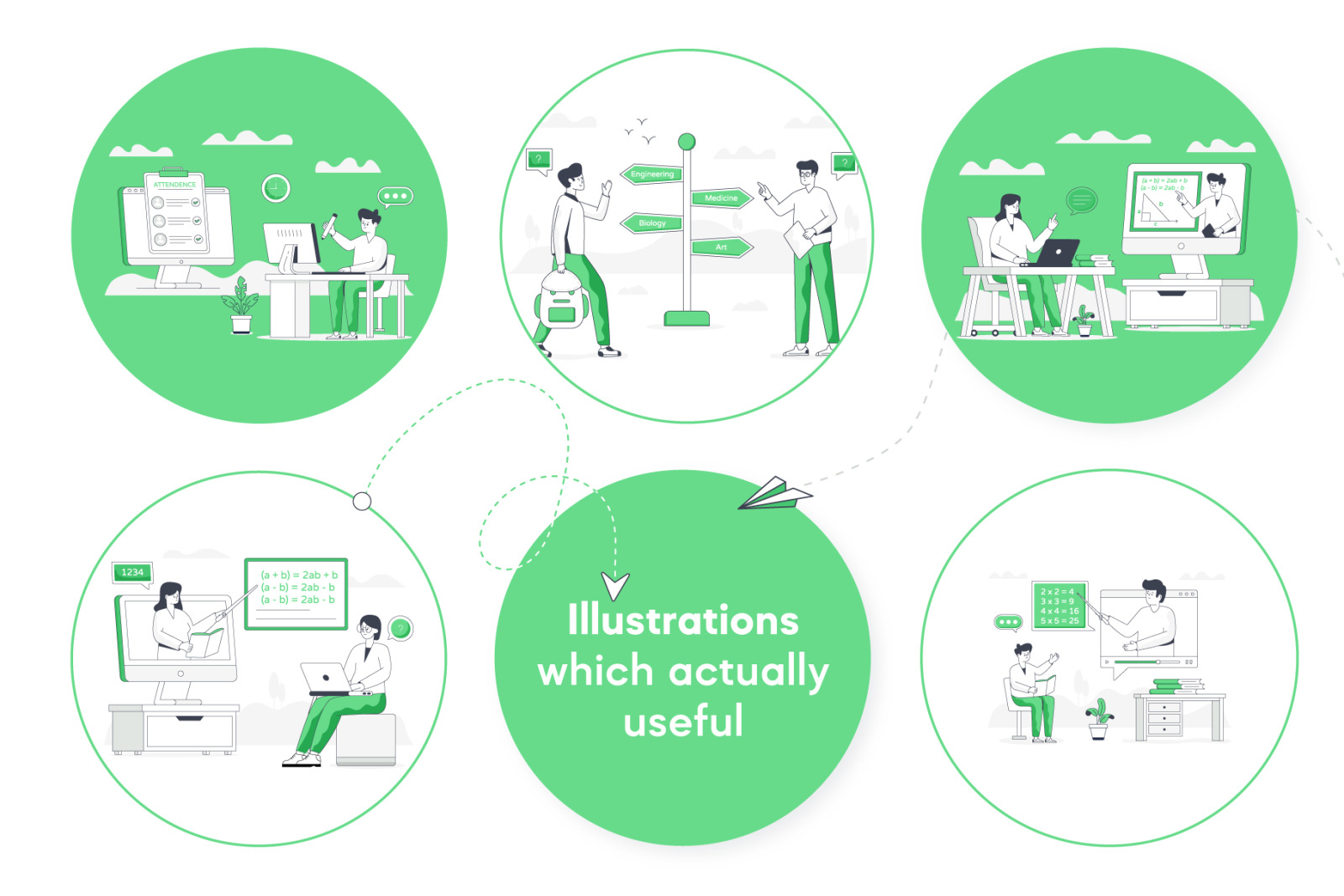 Online Learning Illustrations Online Learning Illustrations