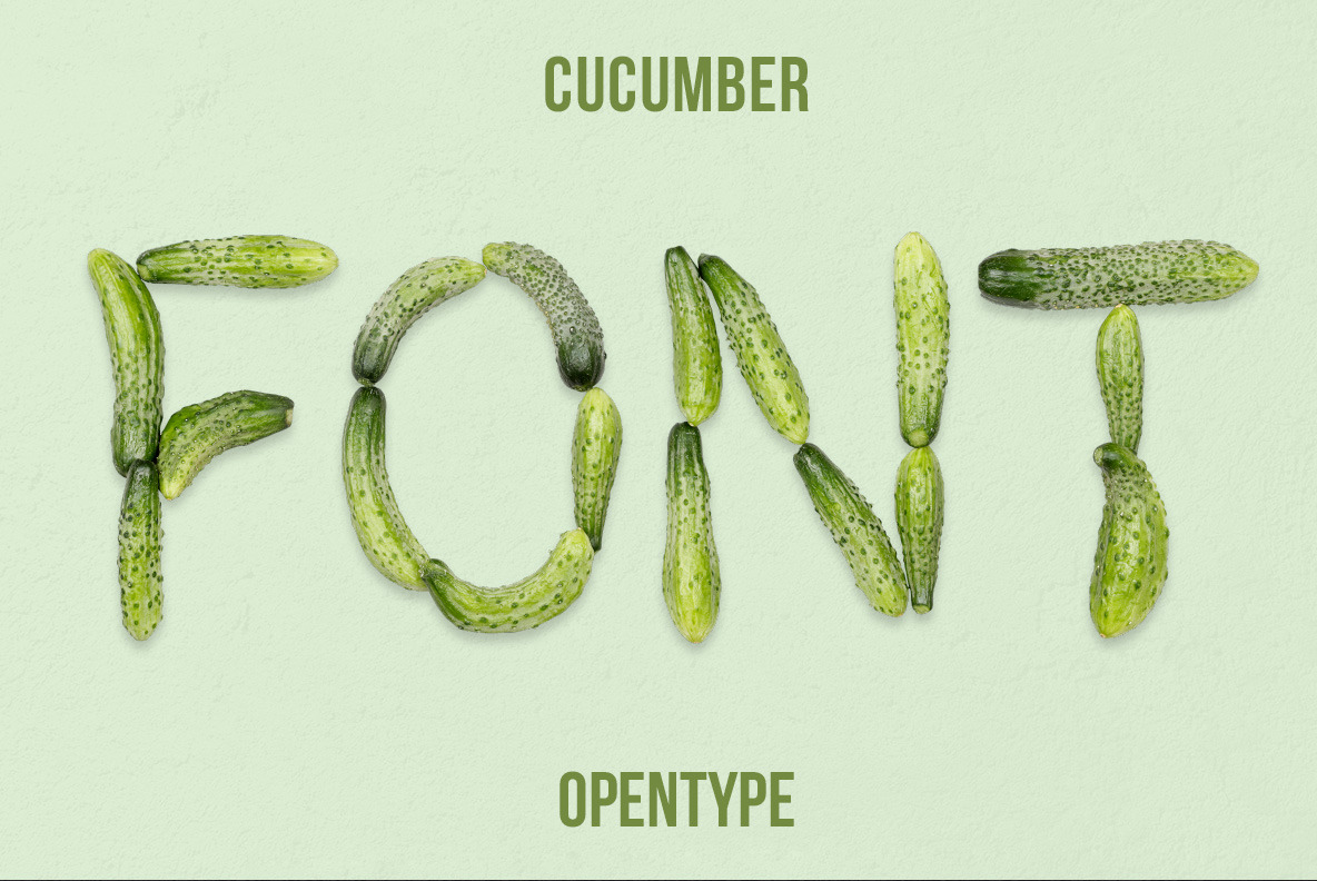 Cucumber Font