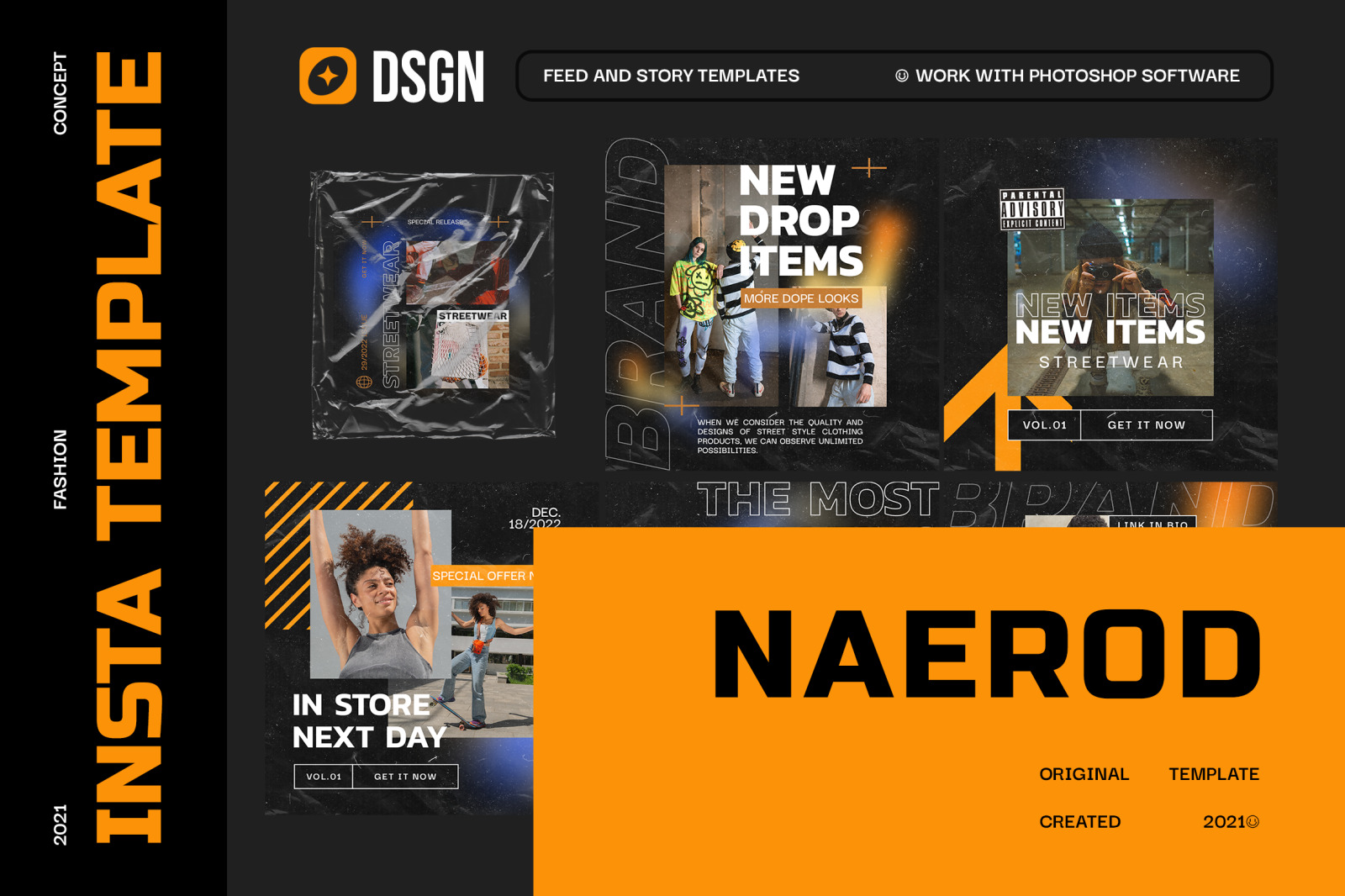 Naerod Urban Instagram Templates Naerod Urban Instagram Templates