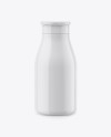 200ml Glossy Plastic Bottle Mockup