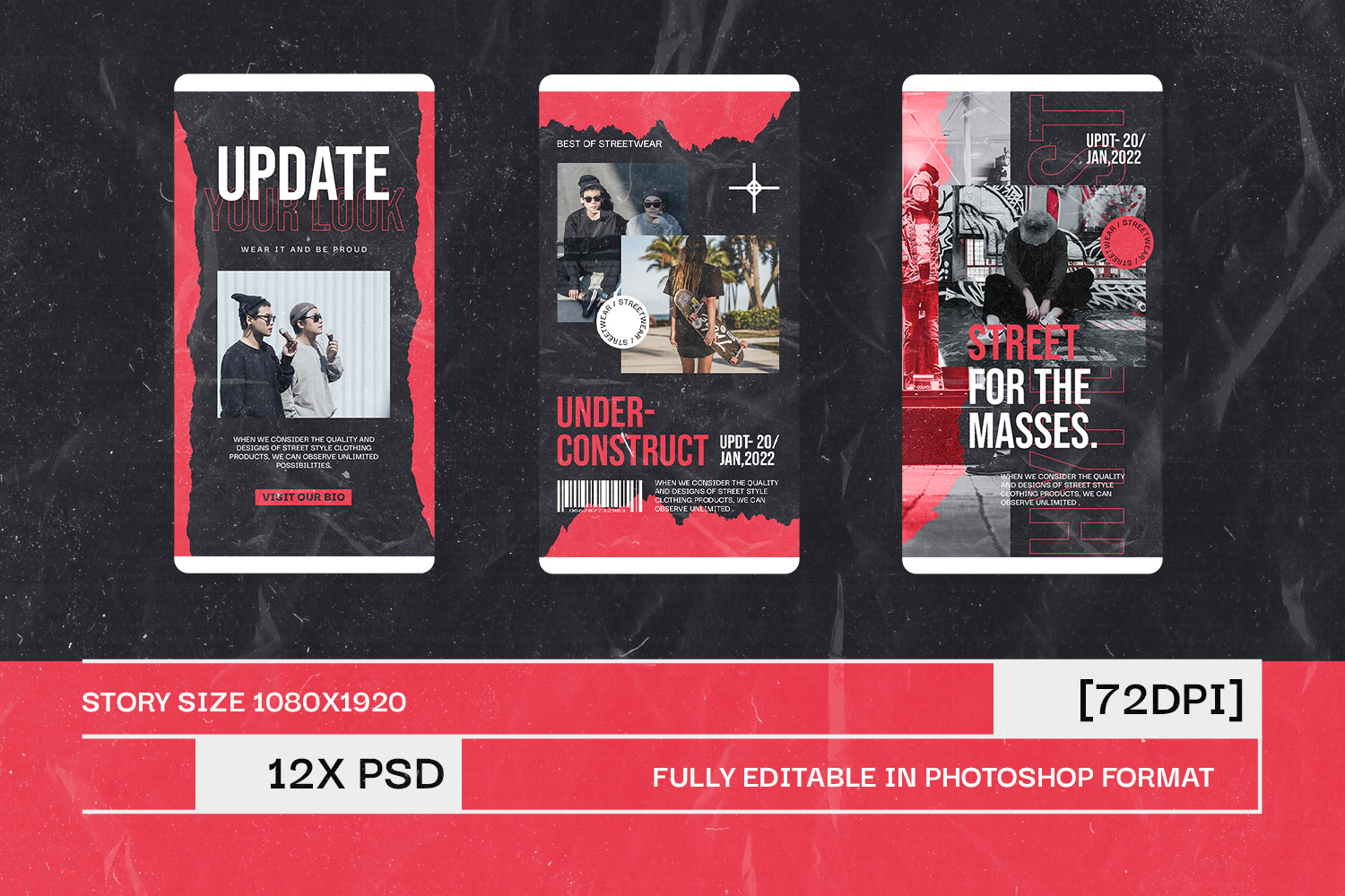 Gratz Urban Instagram Templates