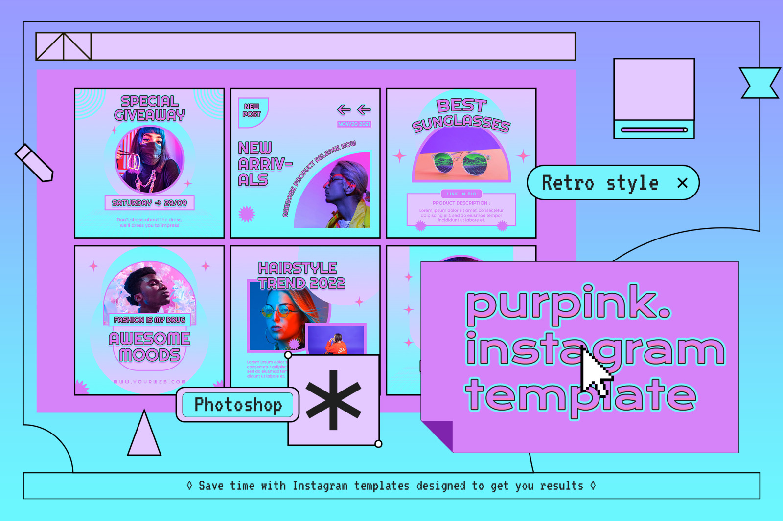 Purpink Instagram Post & Stories Purpink Instagram Post & Stories