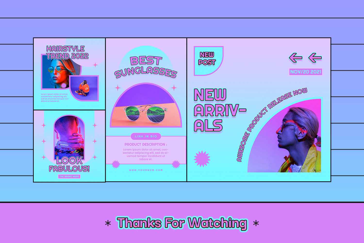 Purpink Instagram Post & Stories Purpink Instagram Post & Stories