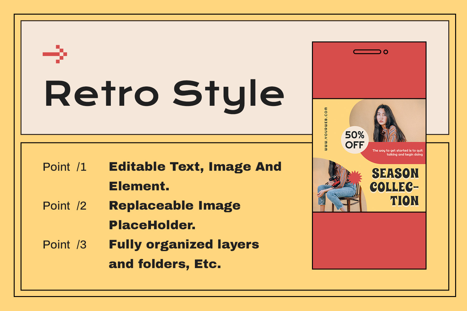 Loment 90's Instagram Template Loment 90's Instagram Template